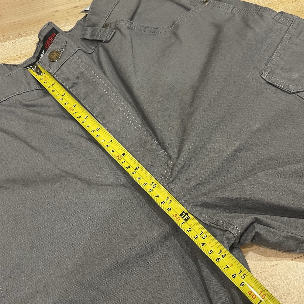 Wrangler Riggs Workwear Ripstop Ranger Cargo Short, Men's Size 42, Slate - Picture 8 of 10